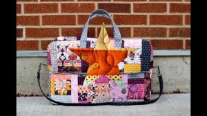 Сумки в стиле печворк.