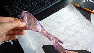 Кухонные ЗАНАВЕСКИ из остатков ТЮЛЯ и ШТОР I Аппликация