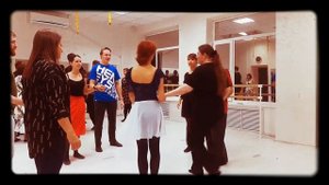 Круговая кадриль,  1 и 2 фигуры