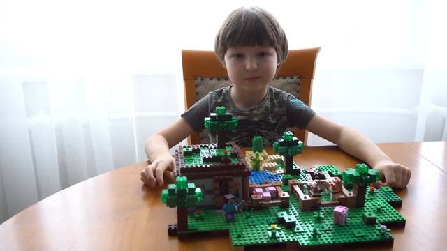 самоделка майнкрафт / LEGO MINECRAFT смотреть онлайн