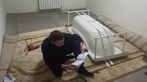 Сборка каркаса пластиковой ванны. Сборка ванной из леруа.
