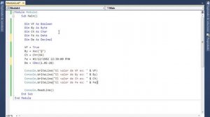 Visual Basic 2010 - Tipos de Datos