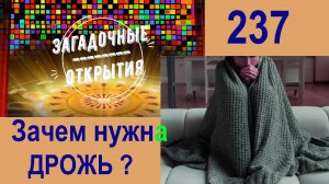 Зачем нашему телу ДРОЖЬ? З/О_237.