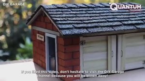 Домики из маленьких кирпичей