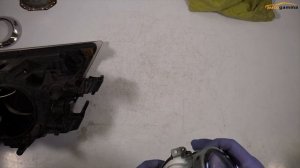 Регенерация линзы, отражателя в лампе Volvo Fh 13. Ремонт рефлекторов FH