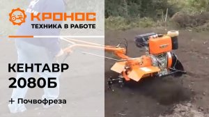 Мотокультиватор Кентавр 2080Б на фрезах
