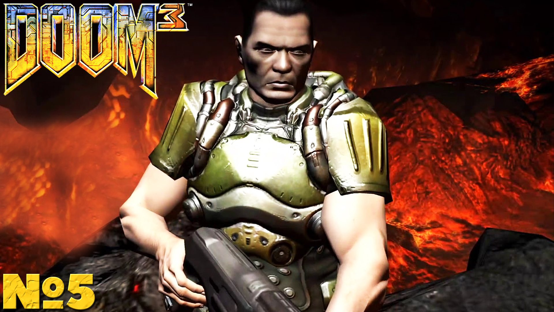 Doom 3 + DLC Resurrection of Evil - Прохождение. Часть №5. #doom3 #stream #прохождение