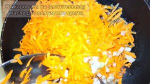 Простой и вкусный суп с жареной вермишелью. Классический рецепт.