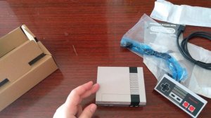 Распаковка игровой приставки Nintendo NES classic mini из магазина бытовой техники М.Видео.2 часть.