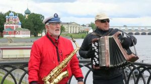 Встреча теплохода в Угличе