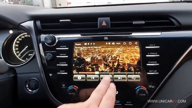 Toyota Camry 2018-  V70, TNG3 JBL, установка блока навигации с ОС Андроид 9.0.mp4