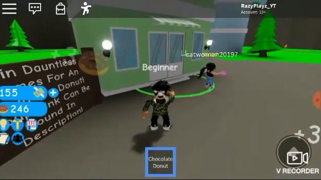 Playing a game called Donut Simulator! смотреть онлайн