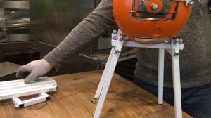 Печь-мангал из баллона от фреона без сварки своими руками.