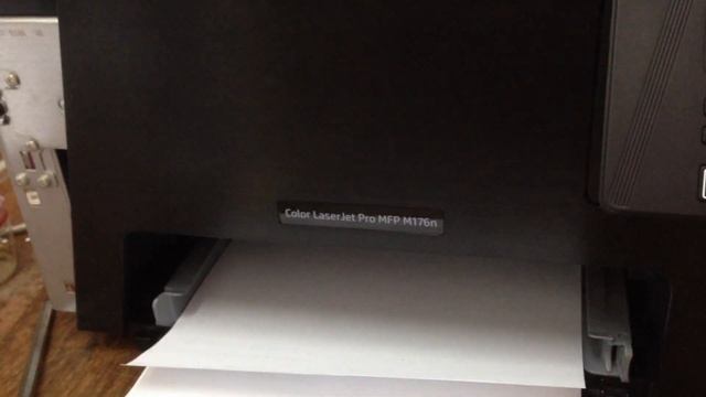how to fix printer hp color laserJet Pro MFP M176n no screen part 2 ( end) смотреть онлайн