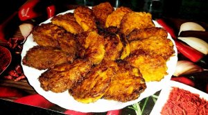 Тыквенные оладьи   Простейший, но очень вкусный рецепт