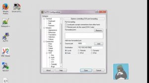 SSH Tunnel with PuTTY
