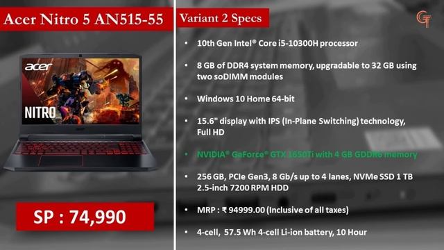 Best Laptops Under 80,000 INR In India 2020 - Gaming Laptops смотреть онлайн