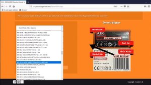 AEG KOŞULSUZ GARANTİ SİSTEMİNE NASIL KAYIT OLABİLİRİM?