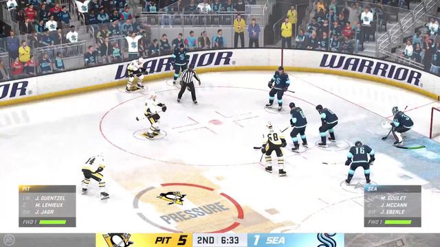 EA Sports NHL 24 Pittsburgh Penguins vs Seattle Kraken Reg. Sea. Game! смотреть онлайн