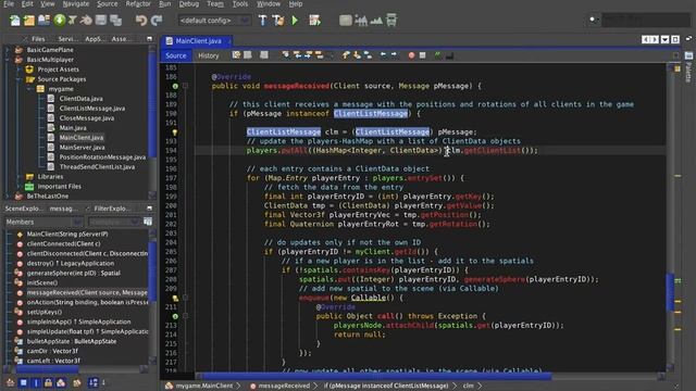 Multiplayer 3D Java Game with JMonkeyEngine (Part V) смотреть онлайн