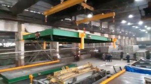 Монтаж линии для производства железобетонных изделий