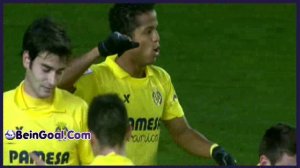 Goal dos Santos - Villareal 3-0 Real Sociedad - 13-01-2014 Highlights