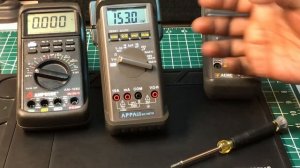 ??AMPROBE 1280 vs APPA 68 vs AEMC  C.A. 5205  Multimeters