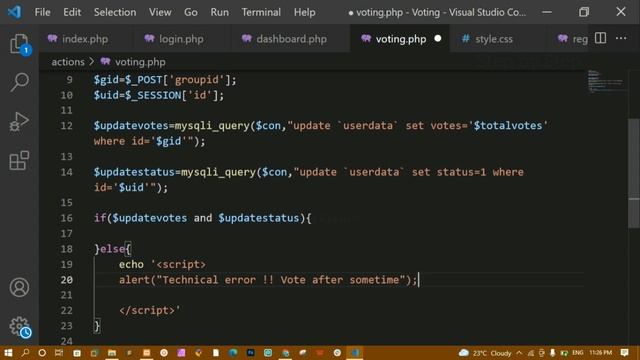 Voting System using PHP and MySQL || Logic for Voting Groups || Tutorial-10