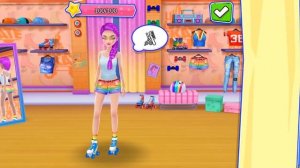 Roller Skating Girl Game - Fun Spa Makeup, Dress Up, Color Hairstyles & Design Game for girls