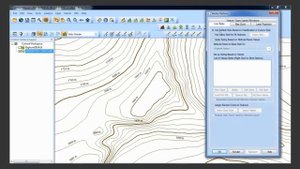 Generate contour lines from raster DEM terrain grid in Global Mapper