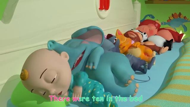 Ten in the Bed  CoComelon Nursery Rhymes  Kids Songs