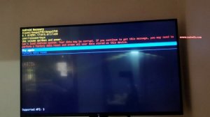 How to Fix " Can't load Android System . Your data may be corrupt " on Mi Android TV