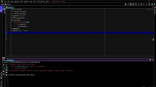 Create Animated Heart Symbol ❤️❤️ Using Python Module(Turtle) Part-3 in Hindi/#python/Rajnish