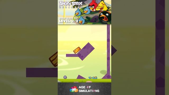 Angry Birds Reloaded -  When Birds Fly - Level 2 - 2 (iOS)