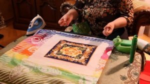 Как стирать вышивку крестом и сушить