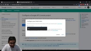 Setting google console sign in java android studio