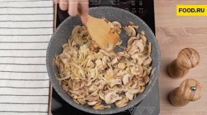 Шампиньоны в сливках | Рецепты Food.ru