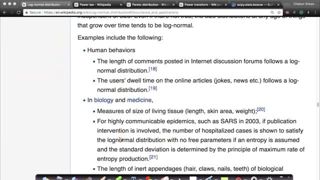 Log Normal Distribution смотреть онлайн