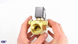 Электромагнитный клапан (соленоидный) DN.ru VS2W-200E-NC корпус латунь