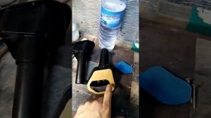 Как вырезать отверстие под омыватели фар Опель Астра H