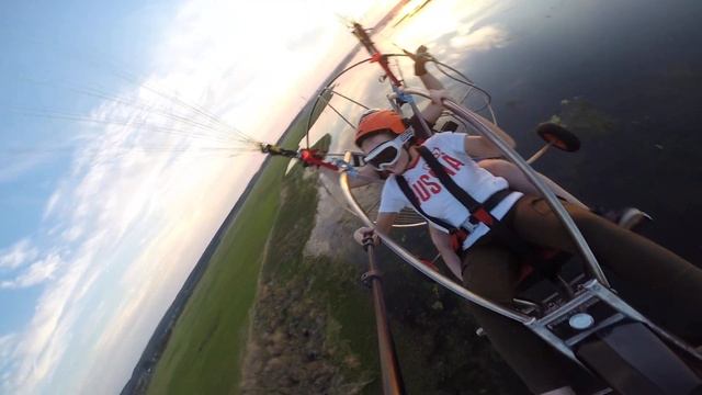 Параплан в Челябинске. Полёты июнь 2018 смотреть онлайн