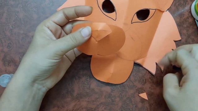 tiger face mask tiger mask 🐯how to make tiger face mask animal mask |bagh ka mukhota смотреть онлайн