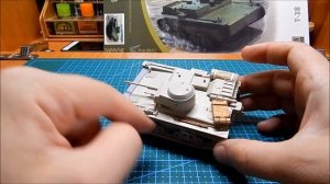 Сборка пластиковой модели танка Т-38 (Часть ІІ)