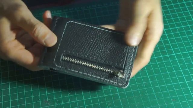 Зажим для денег из кожи своими руками / Leather money clip DIY смотреть онлайн