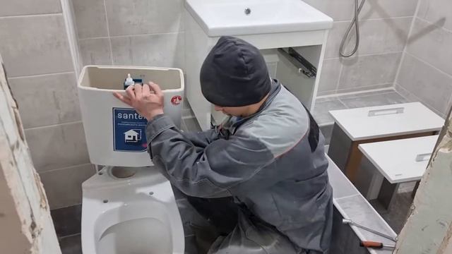 плитка часть 3 , (и чуть чуть про санузел) ремонт квартиры , гостинки , укладка плитки своими рукам смотреть онлайн