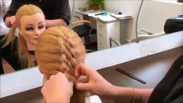 Плетение косы из 5 прядей смотреть онлайн