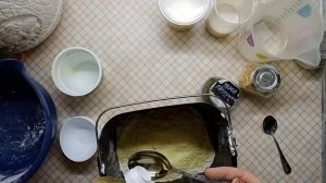 Картофельный хлеб на сухом картофельное пюре.