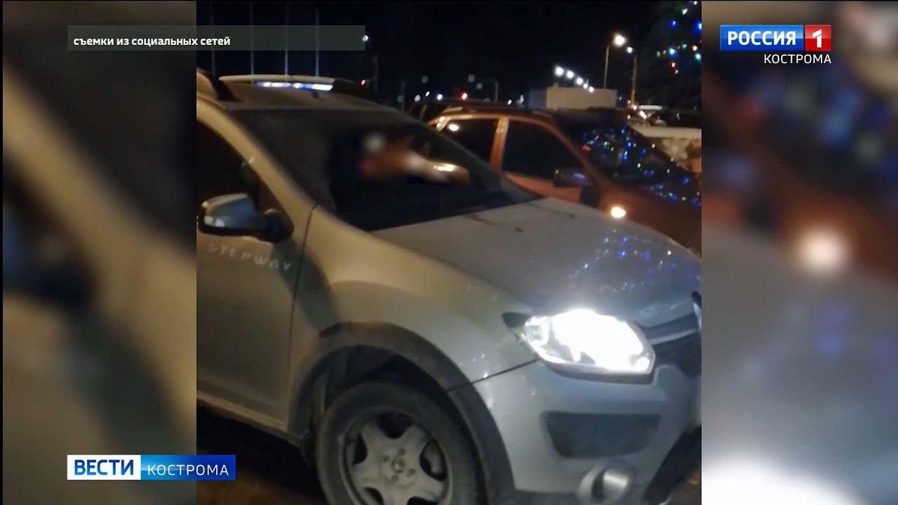 Устроивший ДТП на парковке костромич отправлен под арест