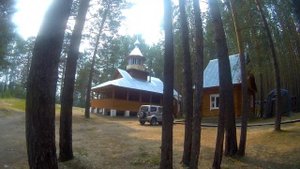 Монастырское озеро за Енисейском - святое место