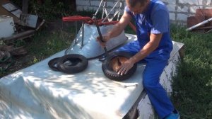 Апгрейд садовой тачки.  Часть 2.